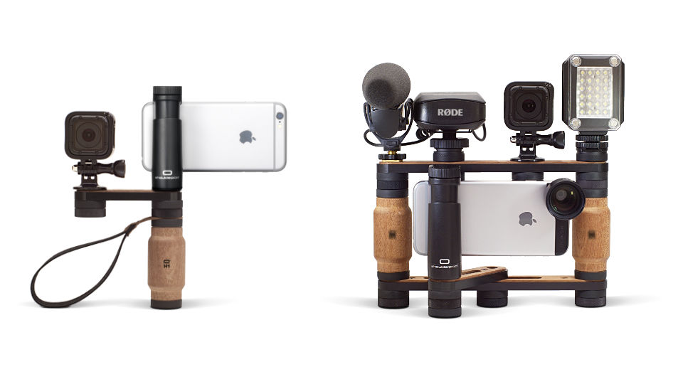Shoulderpod R2 - pocket rig for iPhone - expand