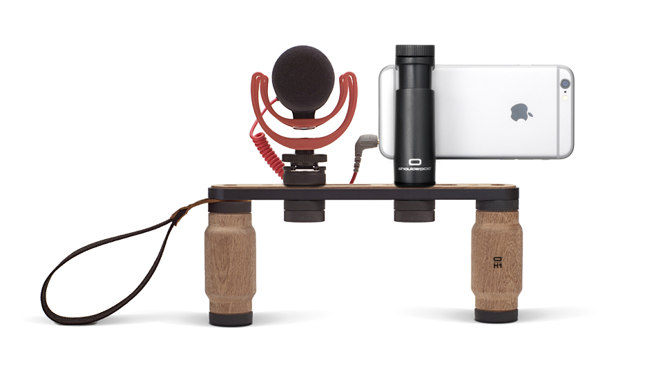 Shoulderpod X1 professional rig for iPhone