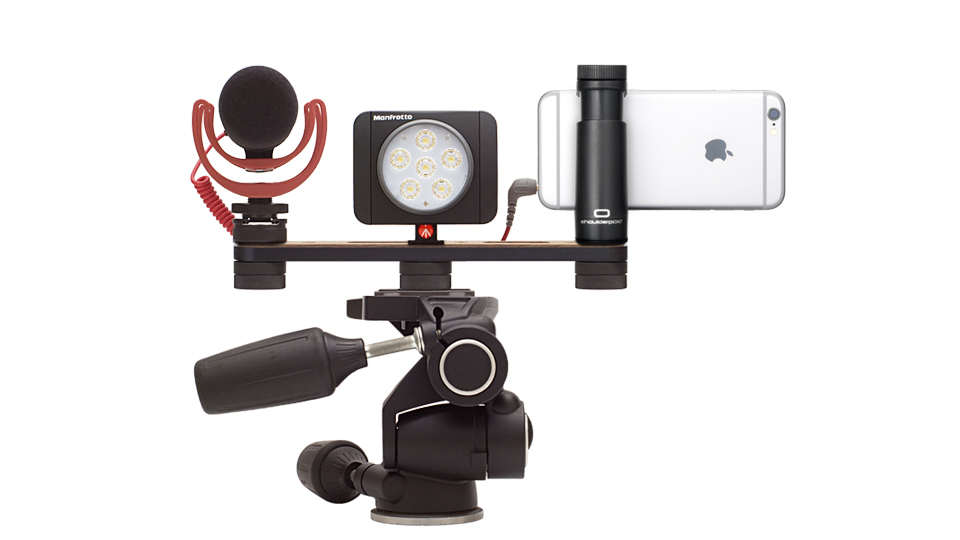 Shoulderpod X1 professional smartphone and iphone tripod rig